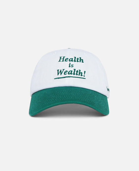 Health Is Wealth Hat (White)