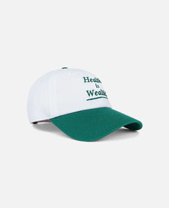 Health Is Wealth Hat (White)
