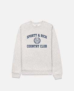 Varsity Crest Crewneck (Grey)
