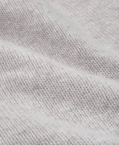 Vendome Script Cashmere Crewneck (Grey)