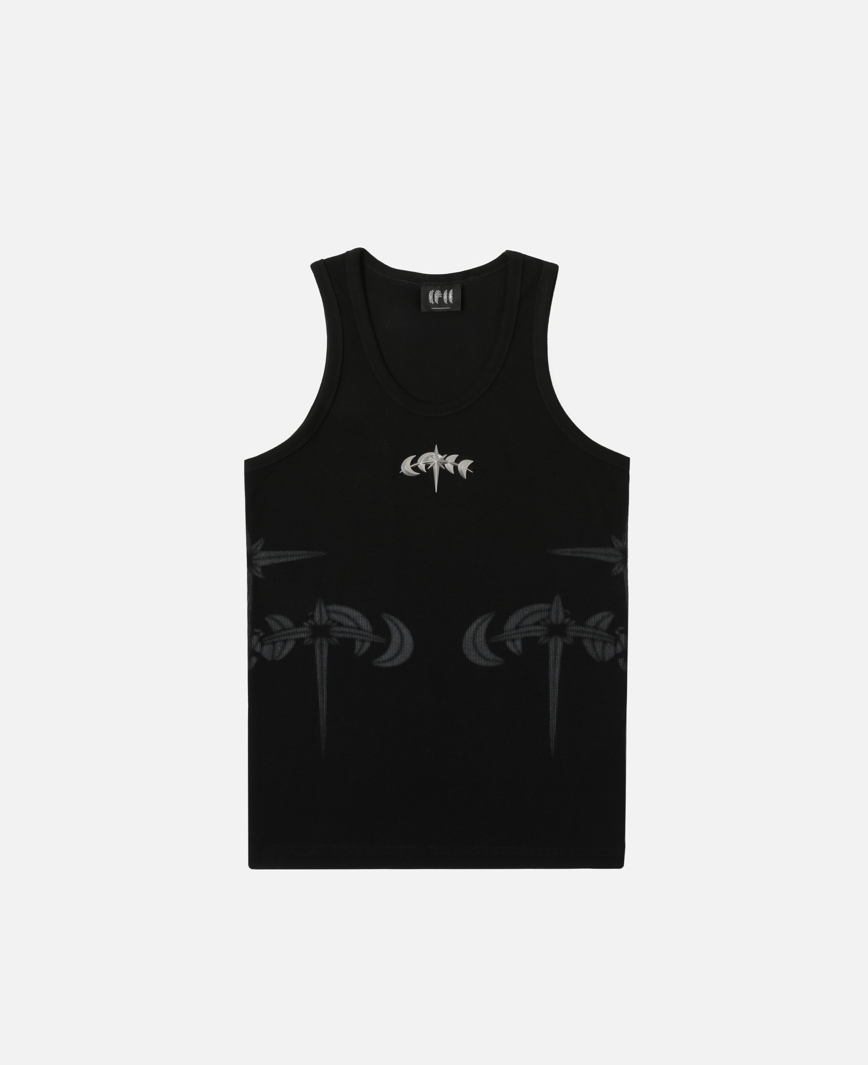 Luminous Dawn Astral Metal Logo Vest (Black)