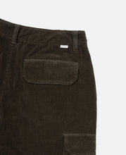 Corduroy Cargo Pants (Brown)