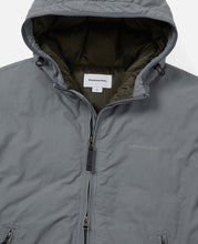 Washed Down Puffer Jacket (Grey)