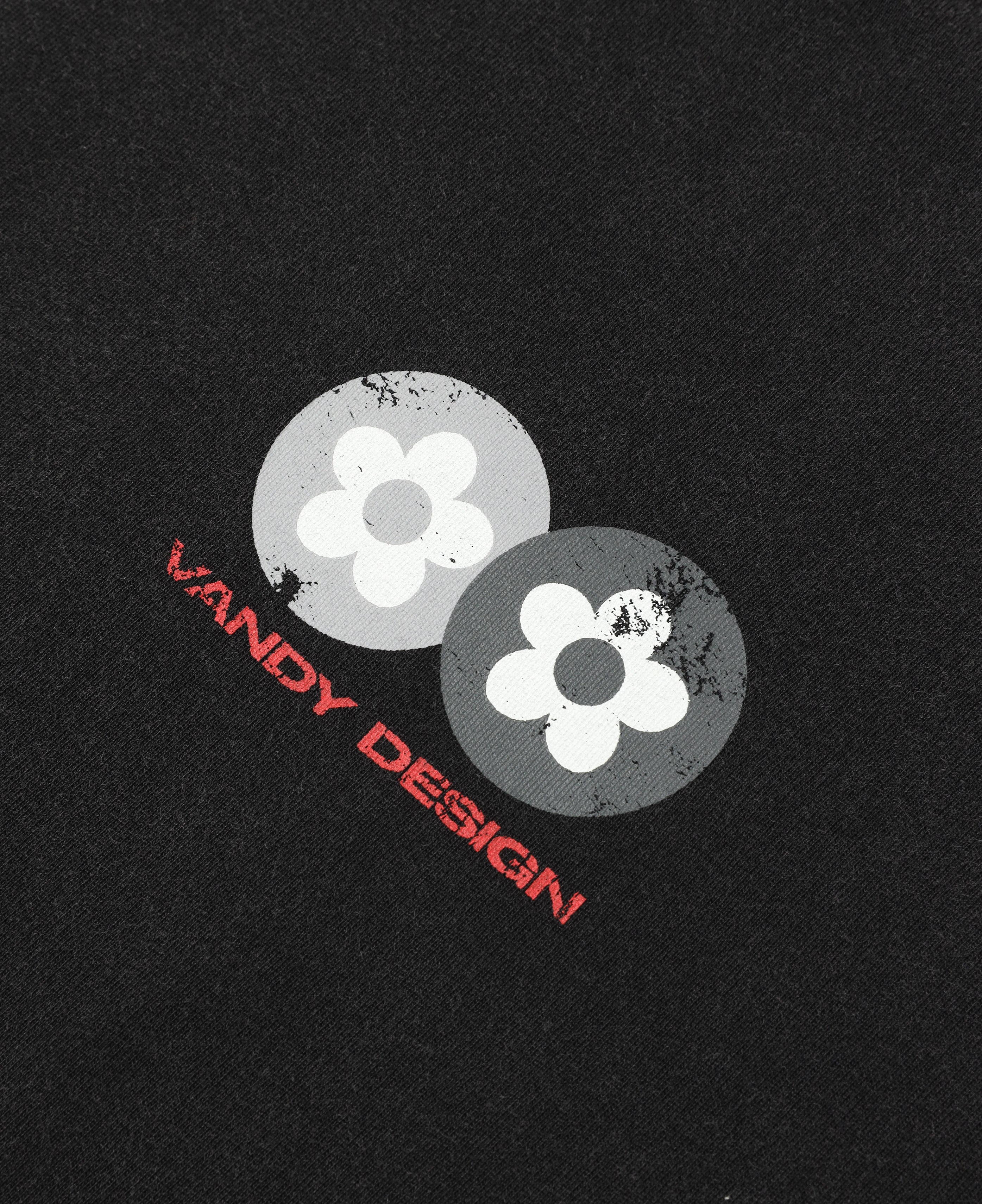 Va Classic Flower Bouquet T-Shirt (Black)